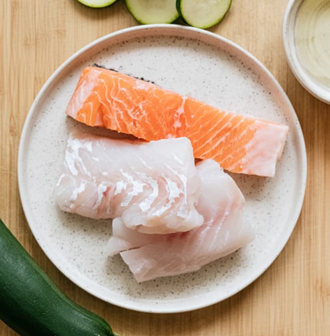 Fish cat recipe background